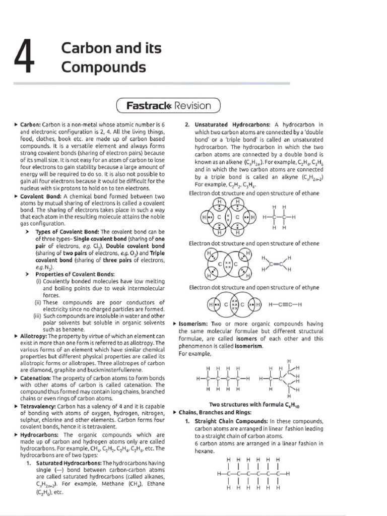 Chapter 4 Revision Science | PDF