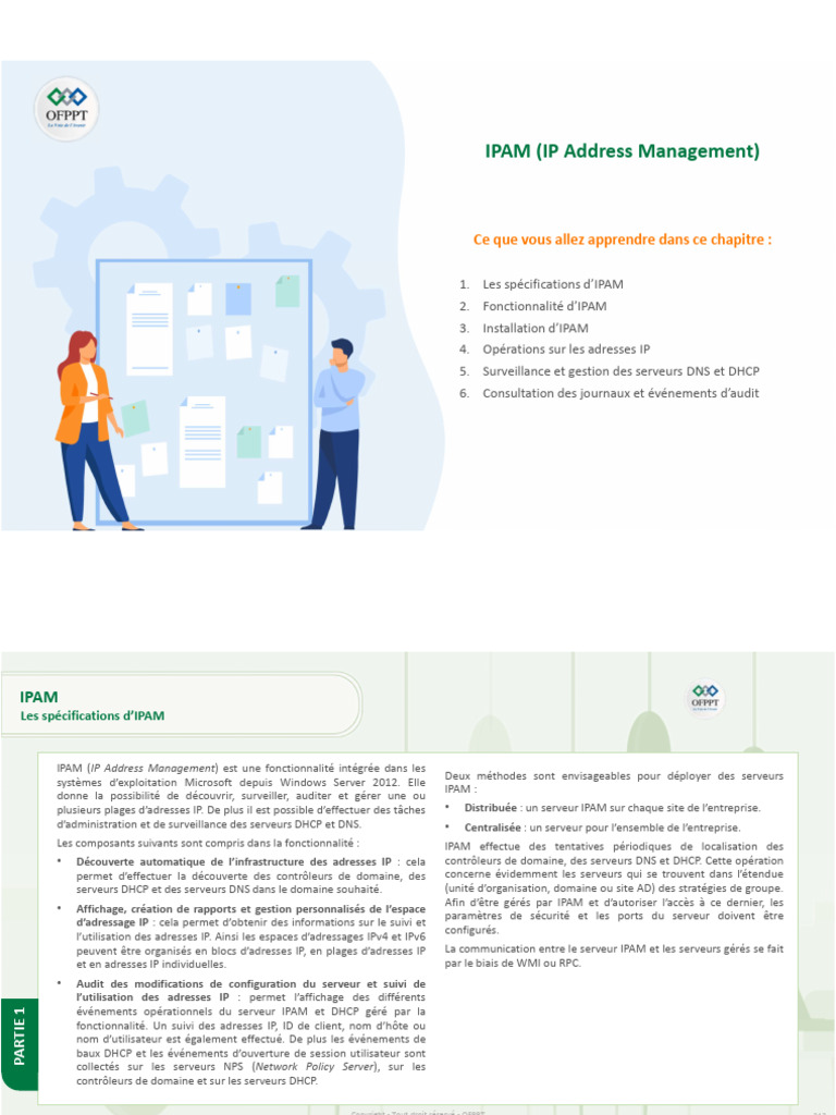 Gestion des adresses IP avec IPAM | PDF | Adresse IP | Système de noms ...