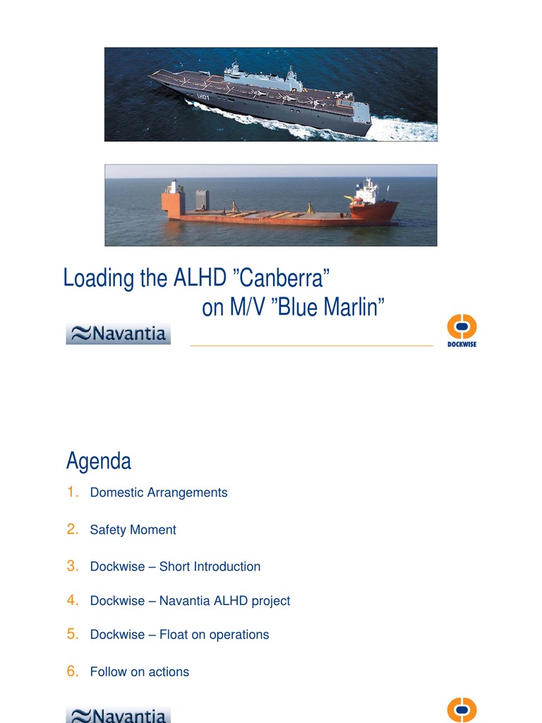 Dockwise Yacht Transport Overview | PDF | Ships | Watercraft