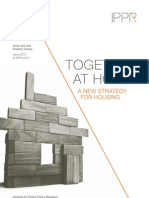 IPPR - Together at Home - A New Strategy For Housing