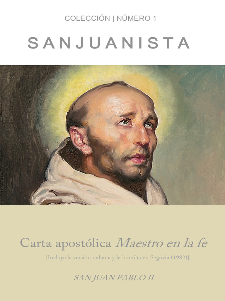 SJnX01 Maestro en La Fe San Juan Pablo II | PDF