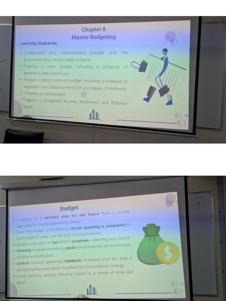 Chapter 8 Master Budgeting | PDF