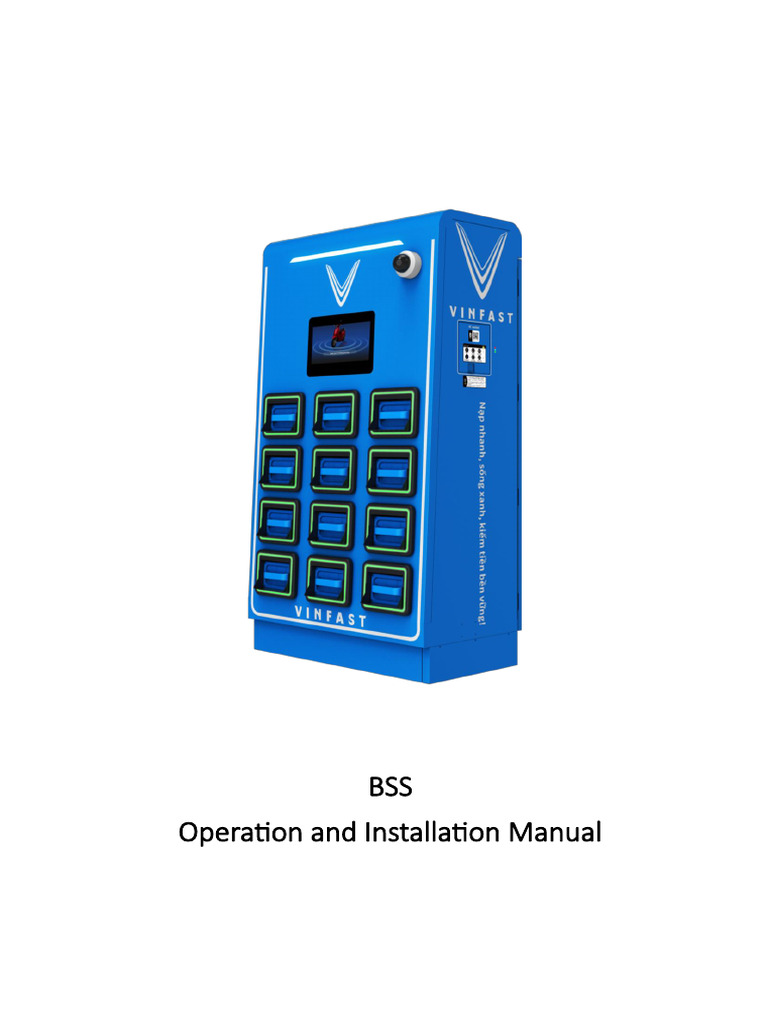 BSS Installation and Operation Guide | PDF | High Voltage | Electrical ...