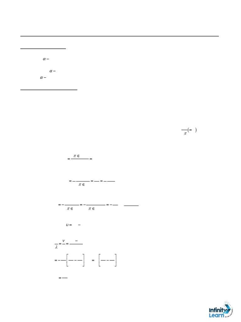 26 Modern Physics Formula Sheets Infinity Learn | PDF | Photoelectric ...