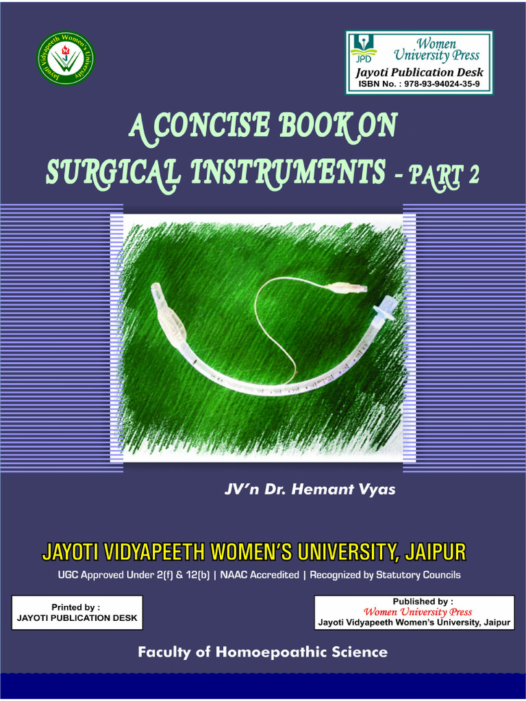 Surgical Instruments and Catheters Guide | PDF | Intravenous Therapy ...