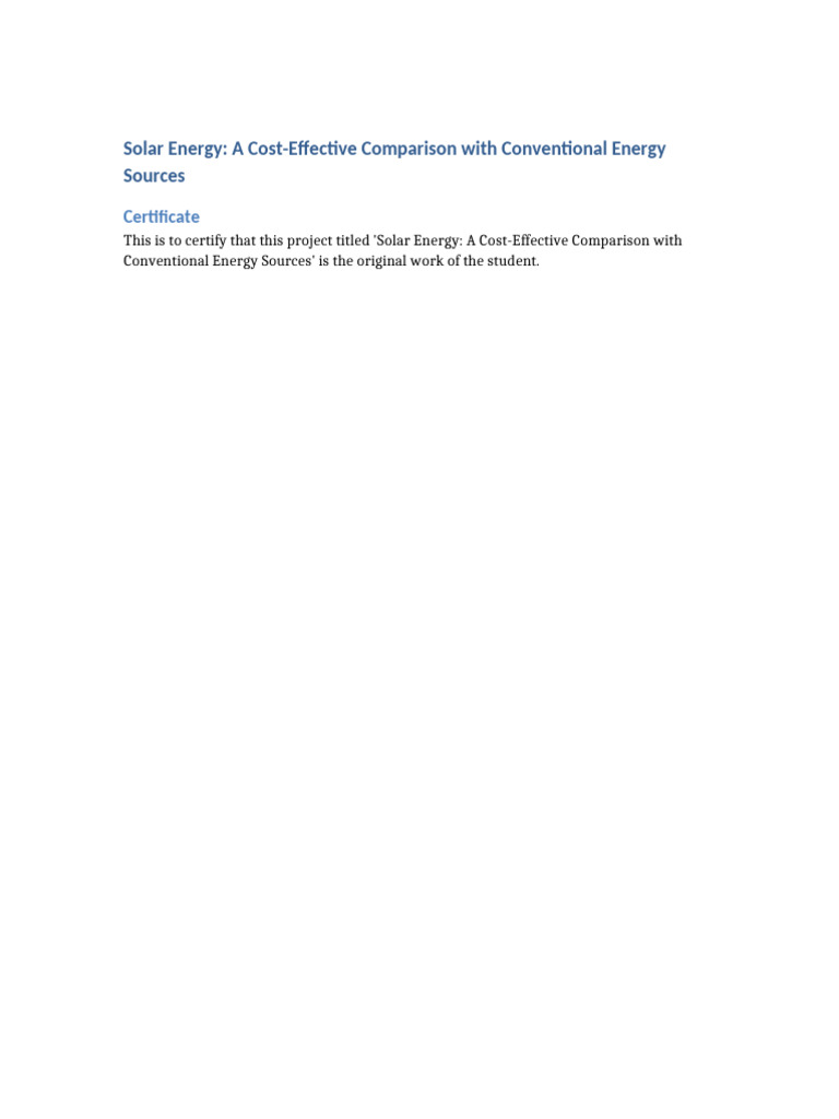 Solar_Energy_Project | PDF | Solar Power | Photovoltaics