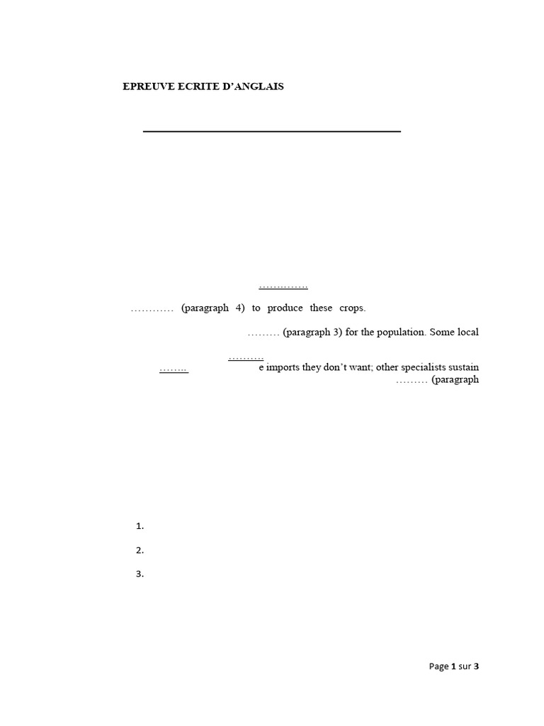 Sample Baccalaureate Test -C D-Anwser Key-VF | PDF | Genetically ...
