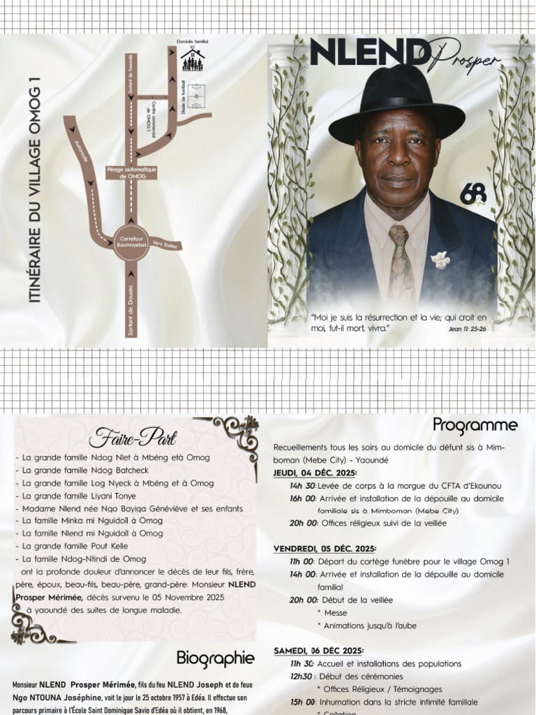 Programme Obseques Prosper | PDF