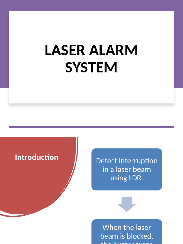 Laser Alarm System Setup Guide | PDF