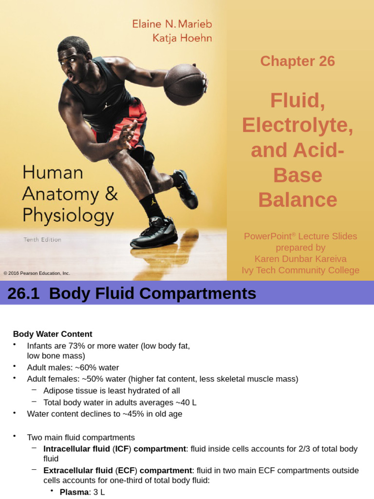 Chapter 26 Fluid Balance and Buffers | PDF | Angiotensin | Electrolyte
