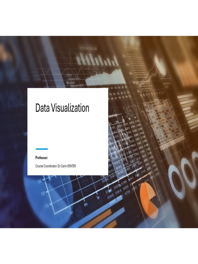 Data Visualization Course Overview | PDF