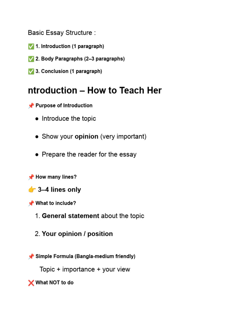 Essential Guide to Essay Structure | PDF | Popular Culture & Media ...
