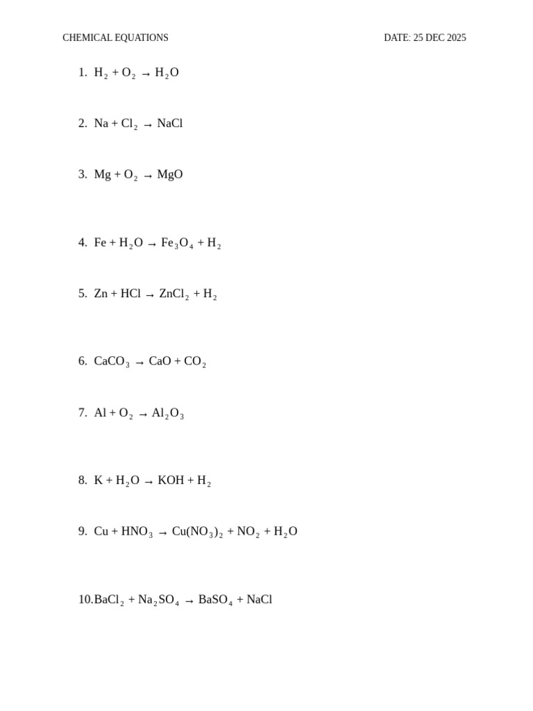 123 | PDF | Chemical Reactions | Oxide