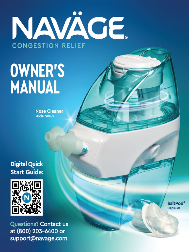 Navage Owners Manual 042025 | PDF