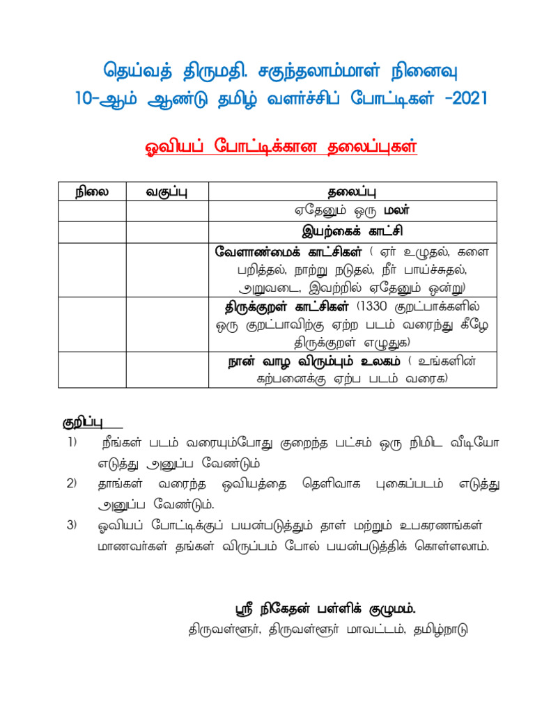 2021 Educational Document Overview | PDF