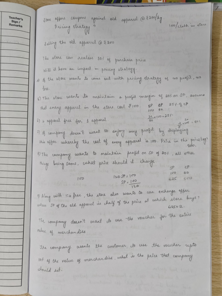 FM A Section Notes | PDF