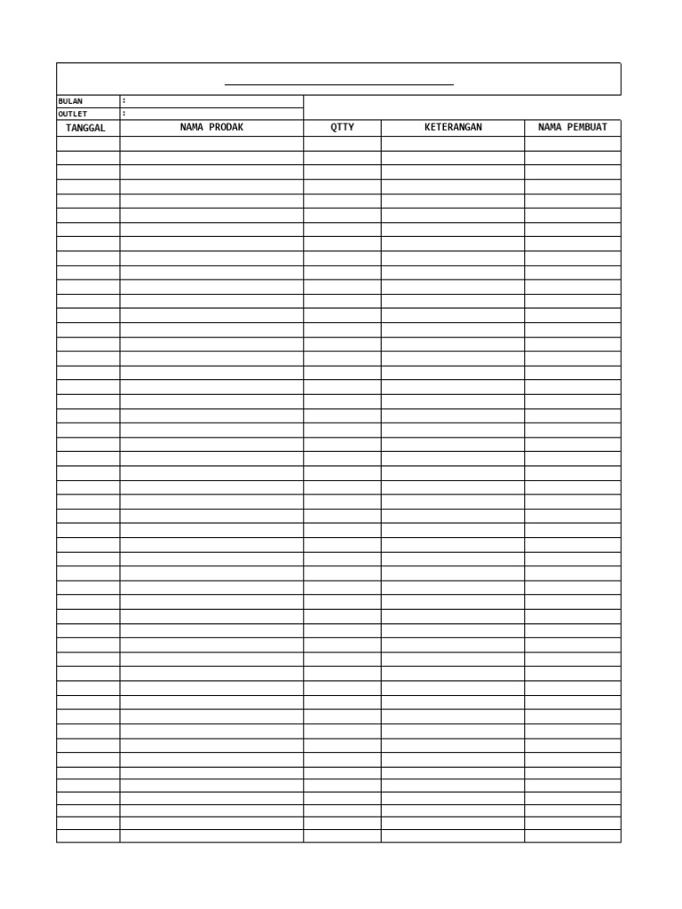 Recording Form 1 | PDF