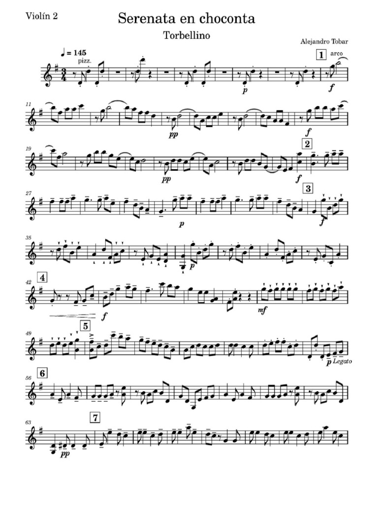Violin 2 Alex Tobar | PDF