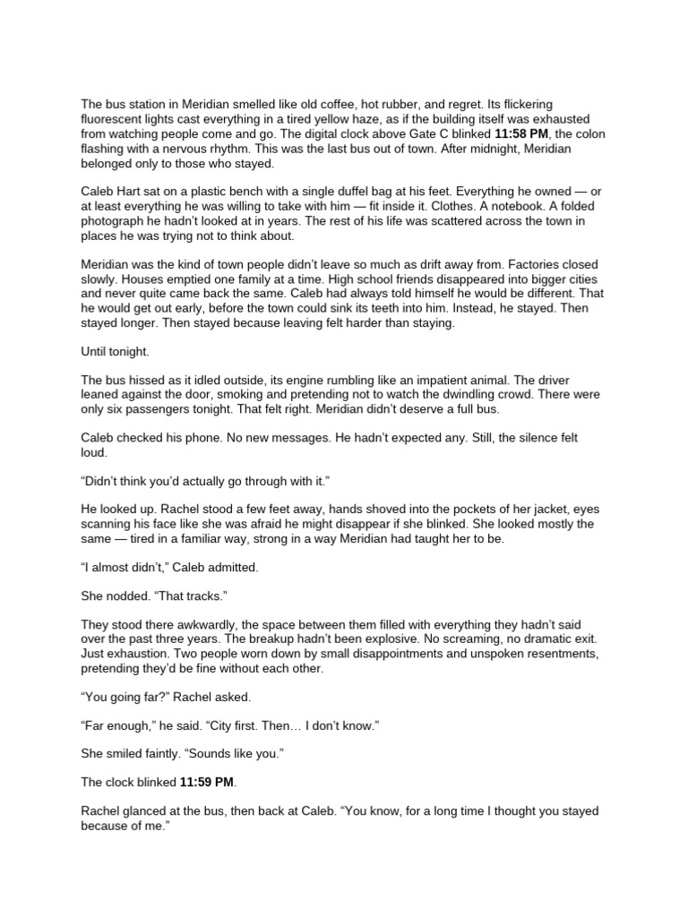 Last Bus of the Meridian | PDF