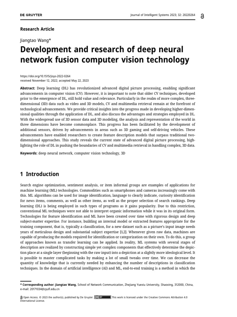 Development and Research of Deep Neural Network Fu | PDF | Machine ...