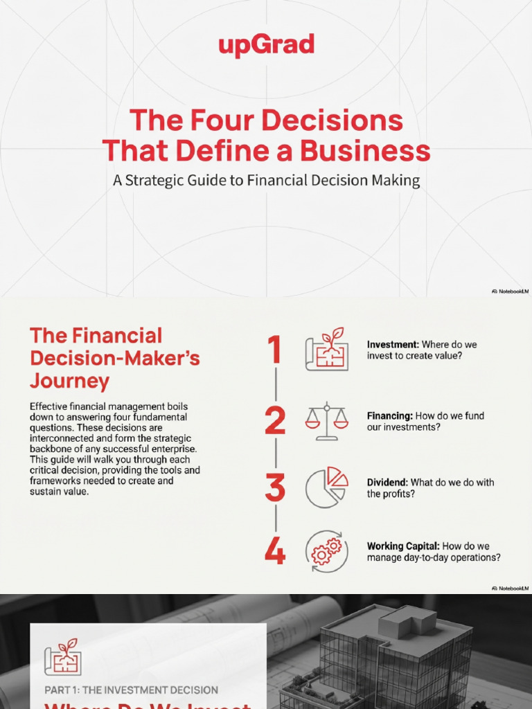 The Four Decisions That Define A Business | PDF