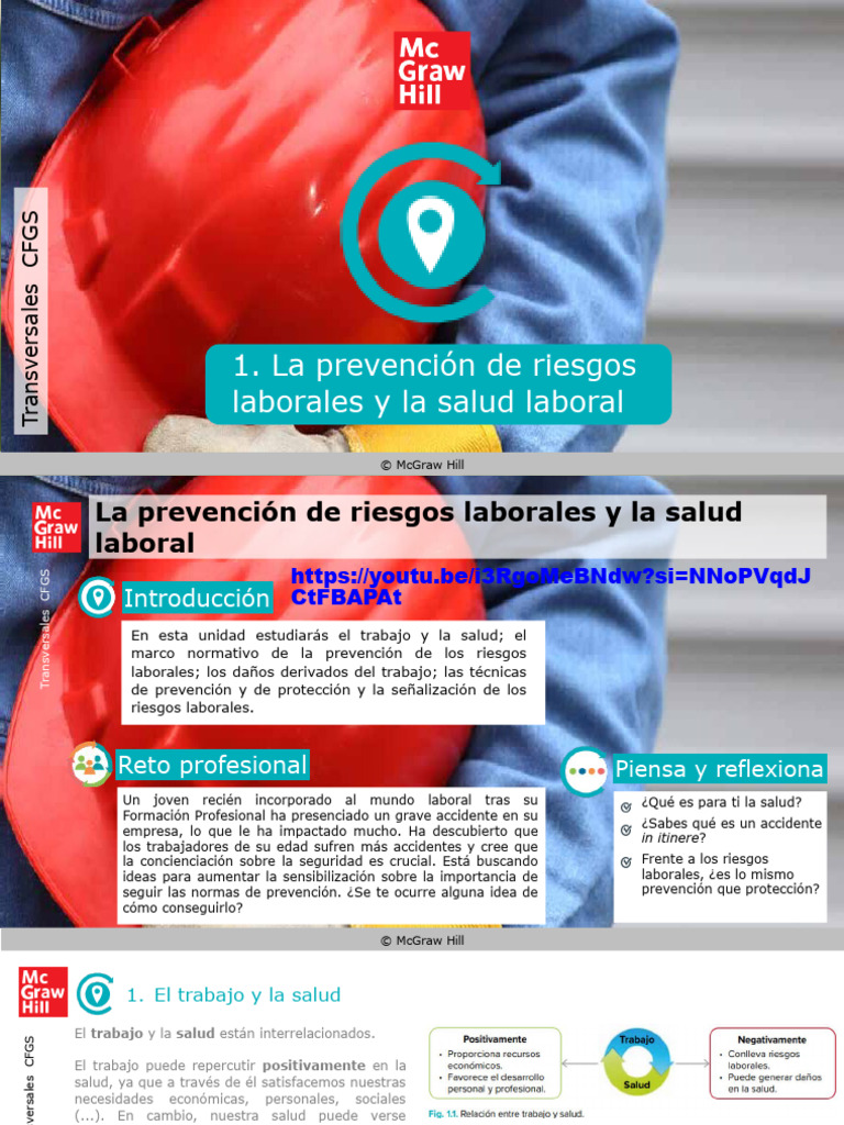Prevención de Riesgos Laborales y Salud | PDF | Seguridad y salud ...