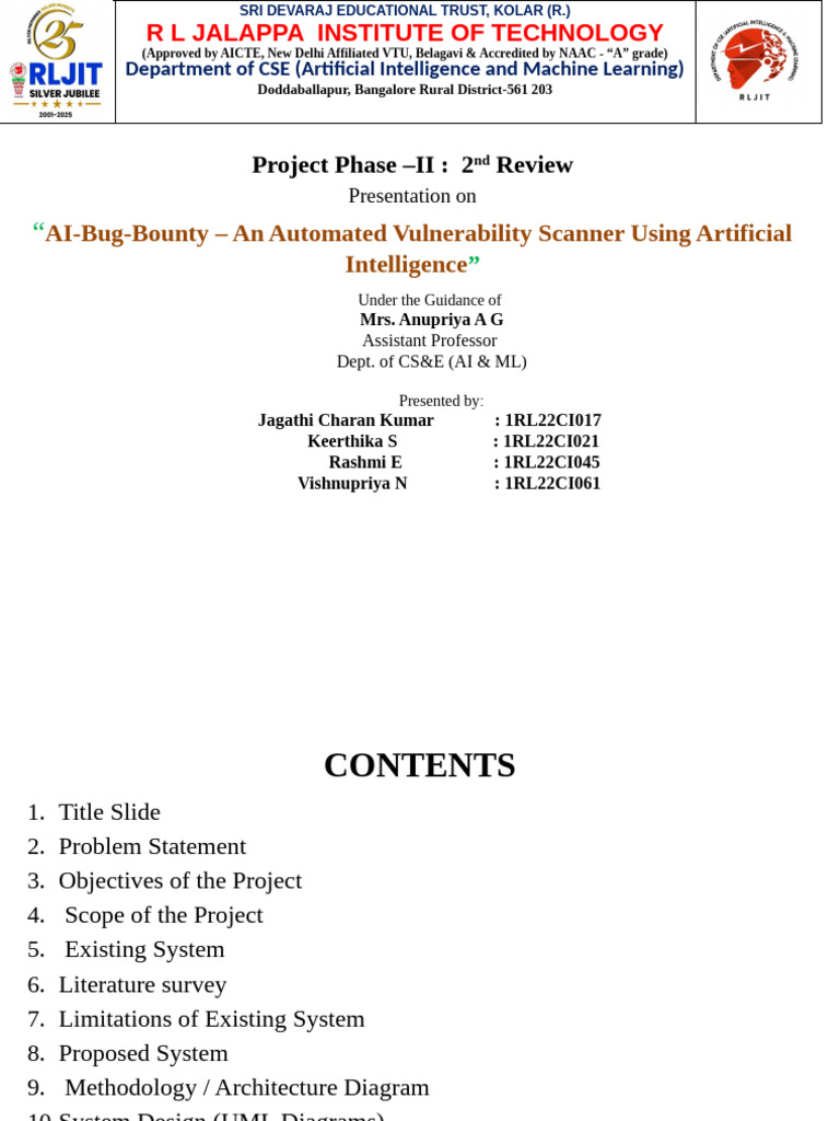 AI-Powered Web Vulnerability Scanner | PDF | Image Scanner | Artificial ...
