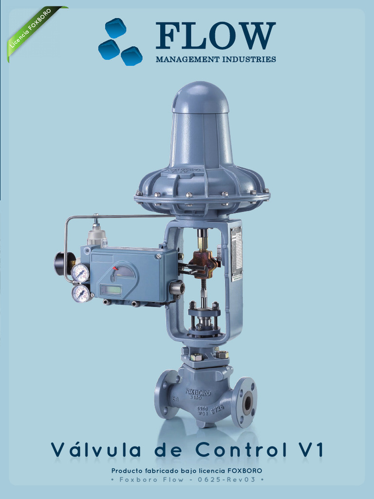 Válvula de Control V1 para Oil & Gas | PDF | Ingeniería mecánica