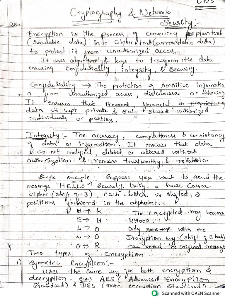 cns notes (1) | PDF