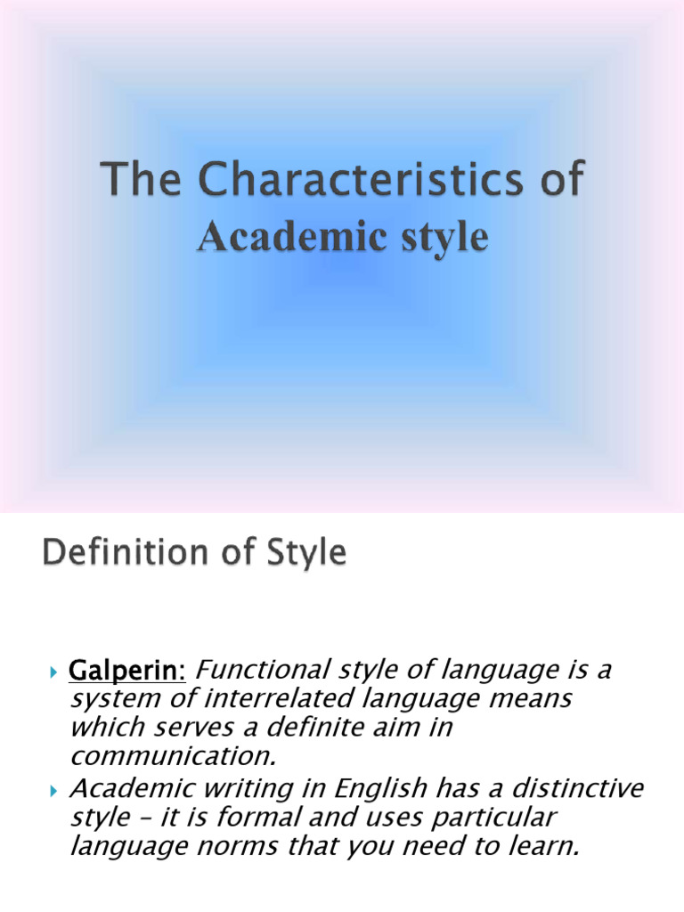 Academic Writing Style Guide | PDF | Income | Artificial Intelligence