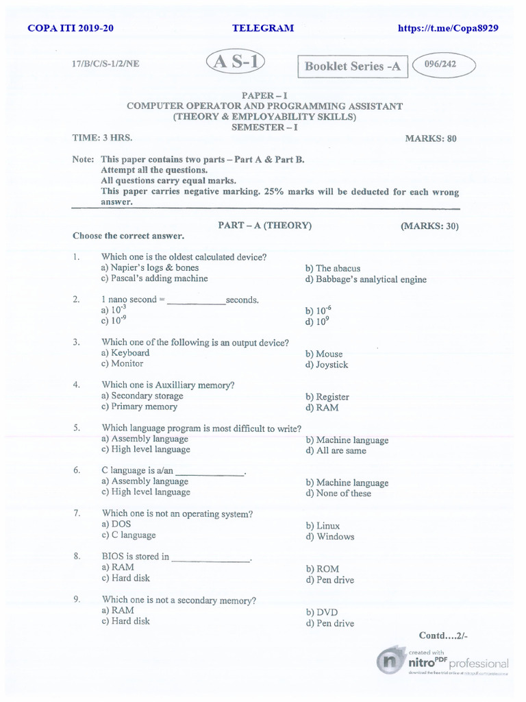 Copa Old Paper (2) | PDF