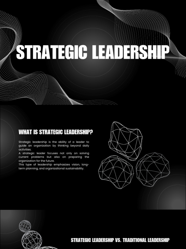 Strategic leadership | PDF | Strategic Leadership | Leadership