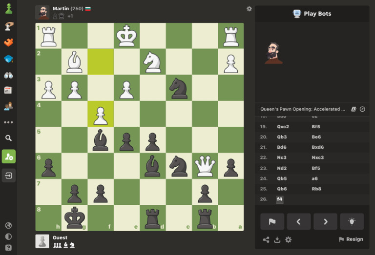 Queen's Pawn Opening: Accelerated Guide | PDF