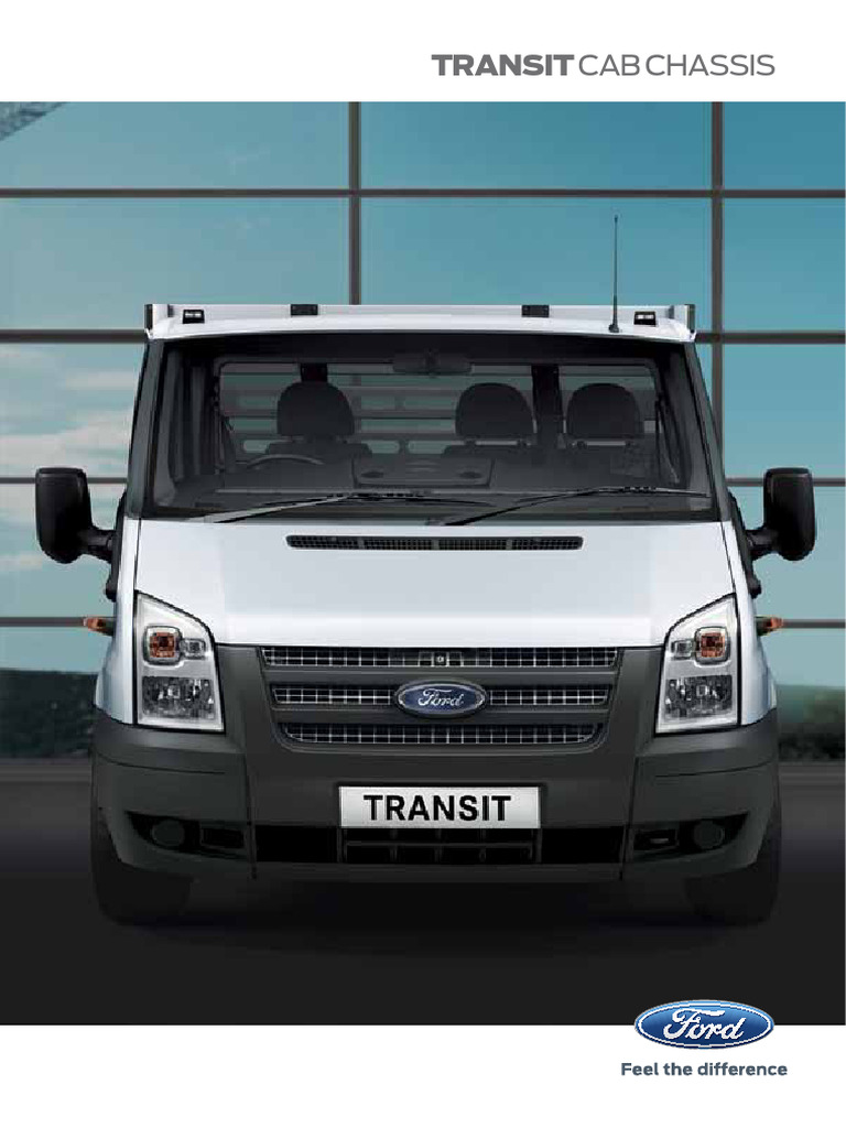 Ford Transit Chassis Cab 2011 AU | PDF | Truck | Ford Motor Company