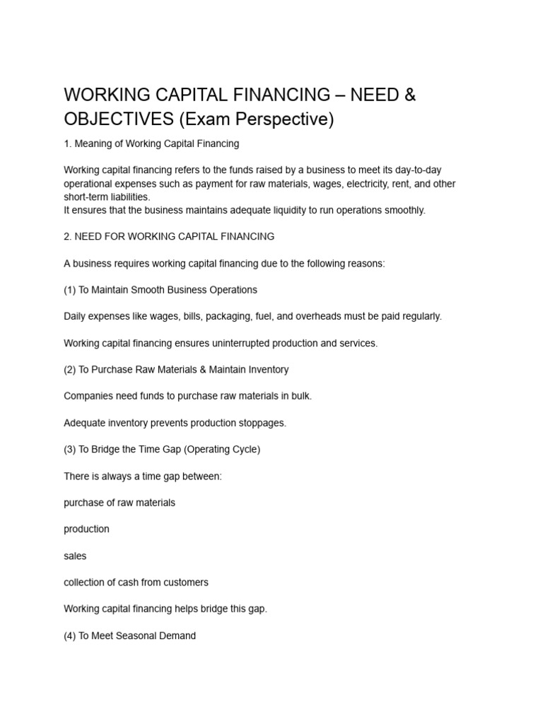 Untitled Document (1) | PDF | Working Capital | Inventory