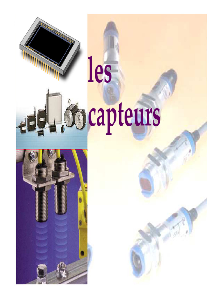 Guide des capteurs et leur fonctionnement | PDF | Capteur | Électricité