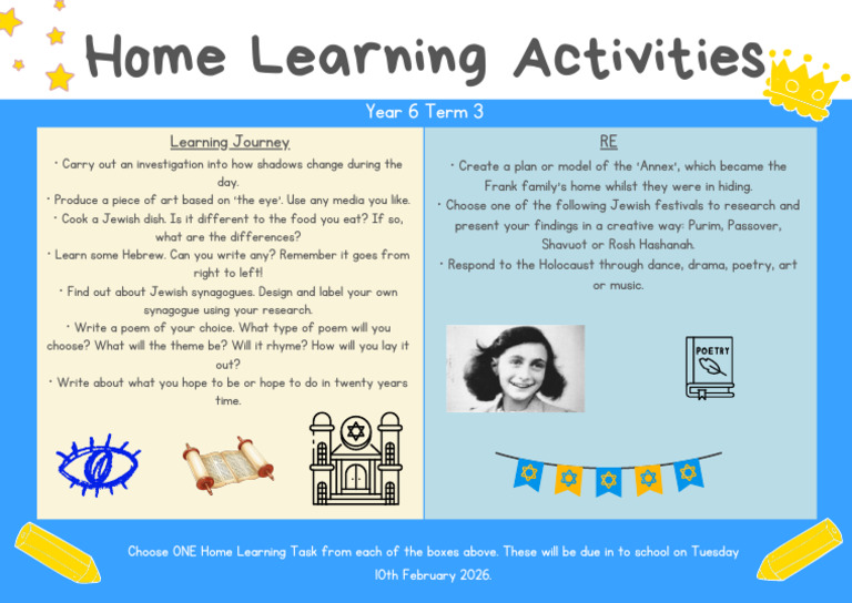 Home Learning T3 | PDF