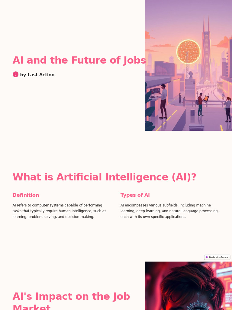 AI's Impact on Future Job Markets | PDF | Artificial Intelligence ...