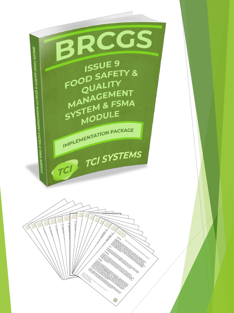 BRCGS Food Safety Certification Package | PDF | Food Safety ...