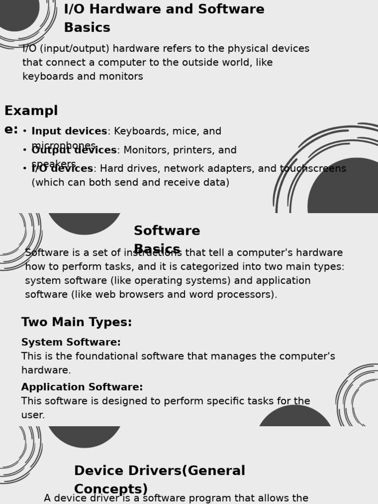 Inputandoutput System-2 (1) | PDF | Input/Output | Operating System