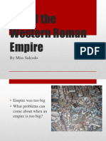 Fall of The Western Roman Empire