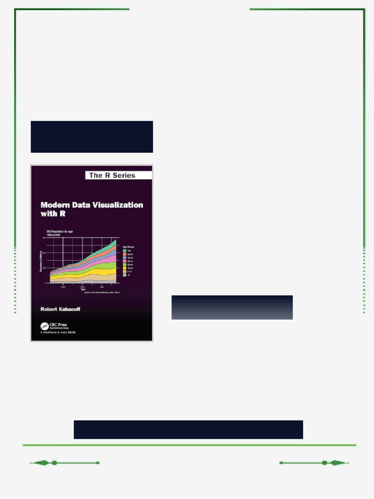 Modern Data Visualization with R (Chapman & Hall/CRC The R Series) 1st ...