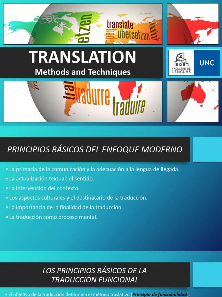 Modern Translation Principles Explained | PDF | Translations | Linguistics