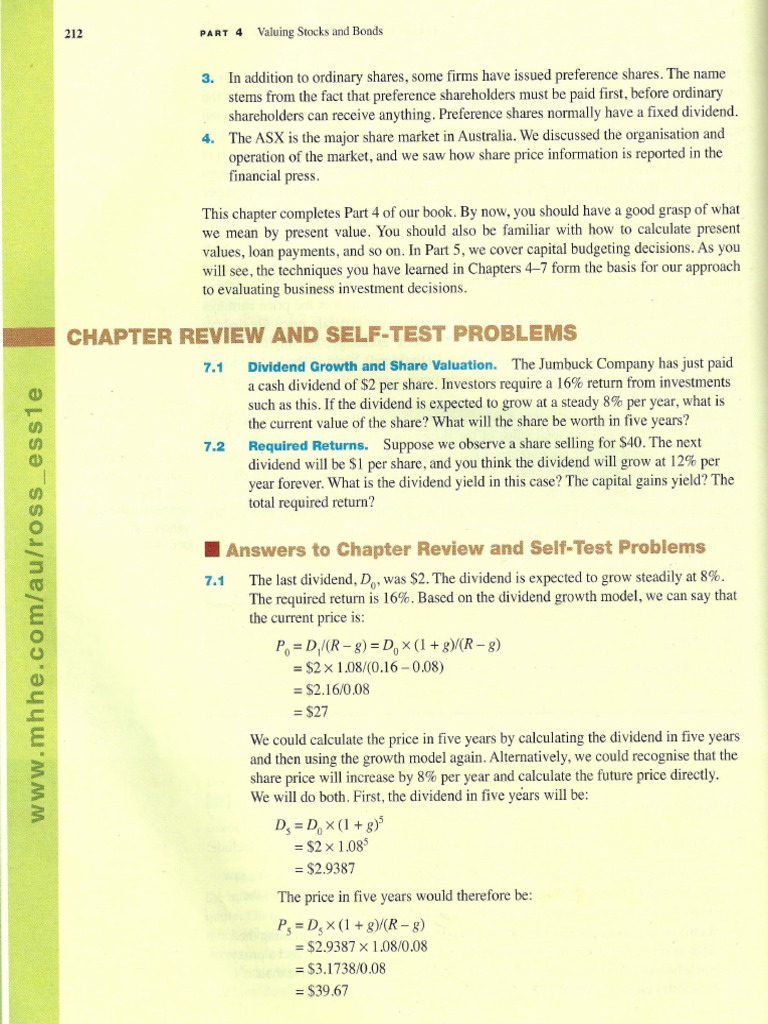 Sem 8 Tutorials - Shares | PDF