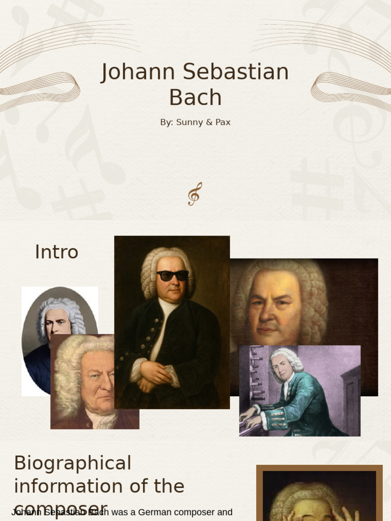 Johann Sebastian Bach: Baroque Composer | PDF