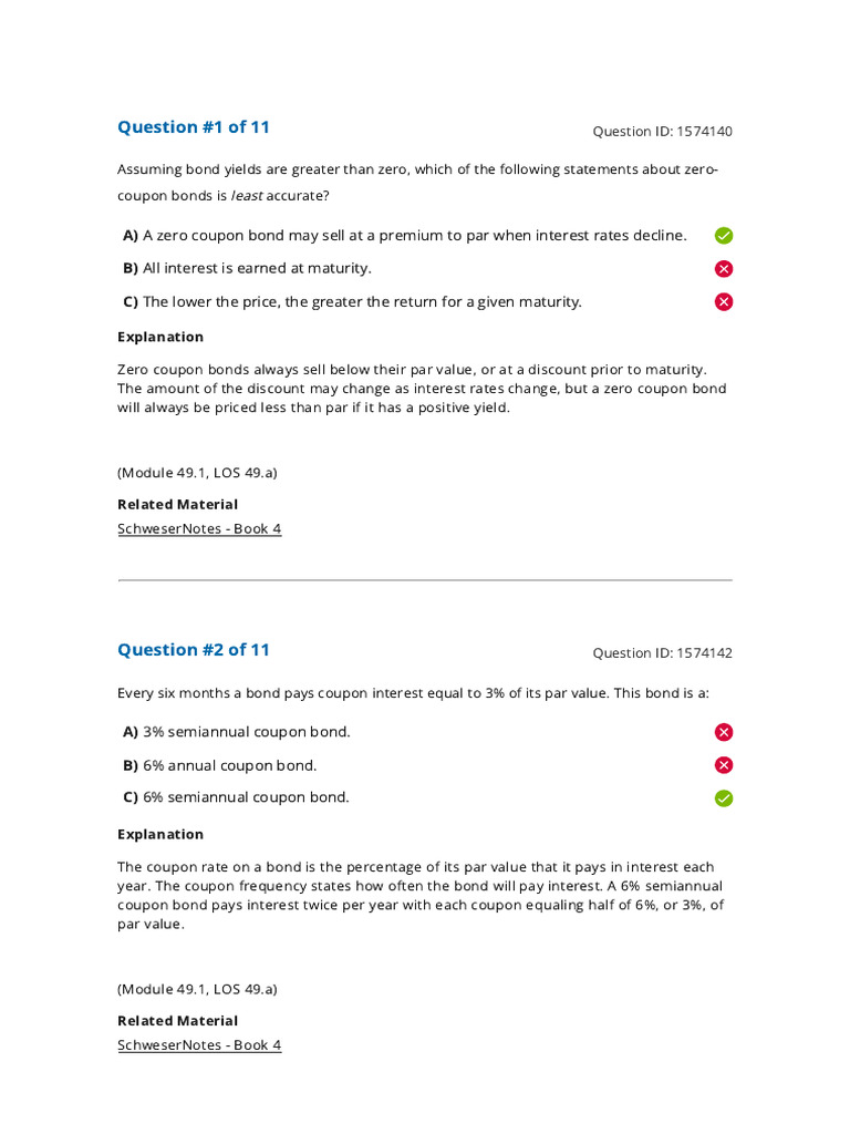 Reading 49 Fixed-Income Instrument Features | PDF | Bonds (Finance ...
