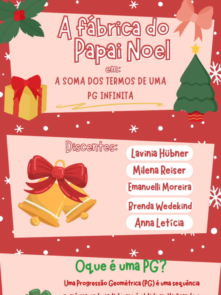 Entendendo PG Infinita e sua Soma | PDF | Matemática | Analise matemática