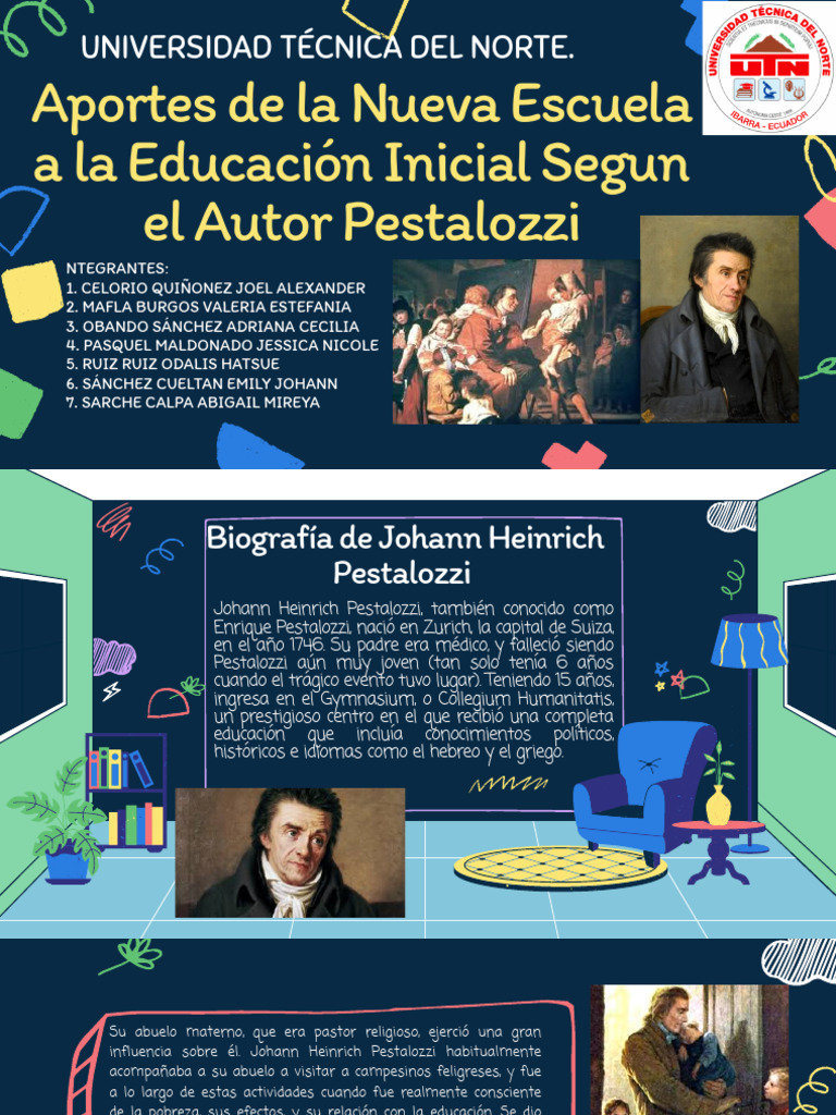 Aportes de La Nueva Escuela A La Educación Inicial - Pestalozzi | PDF ...