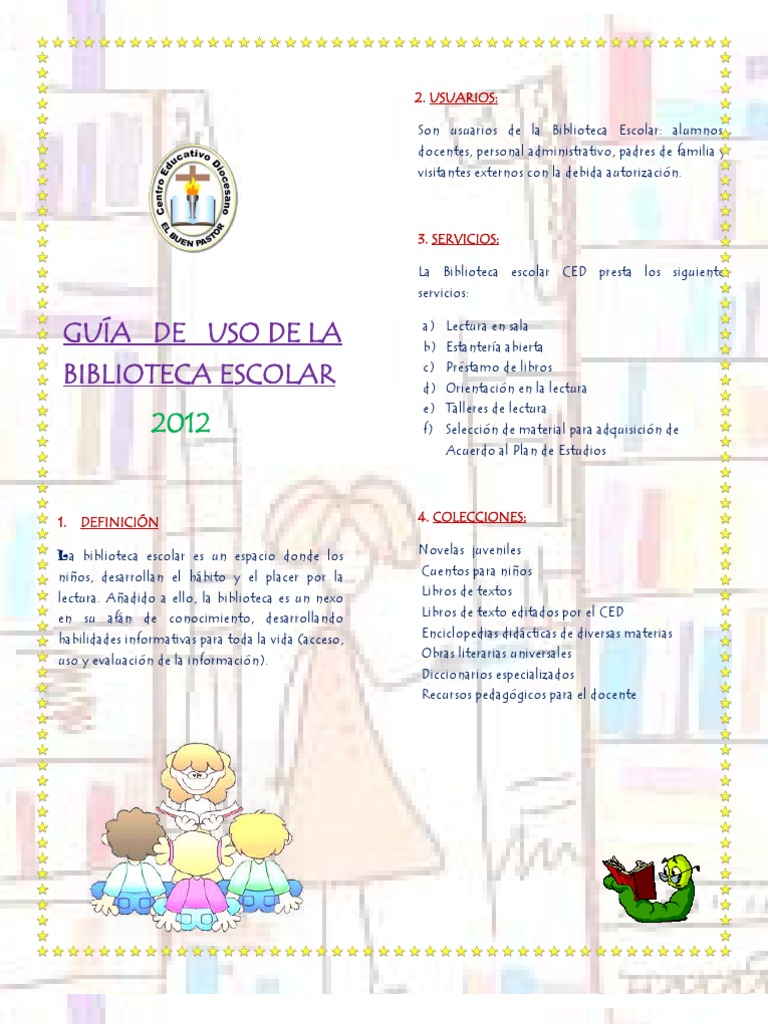 Guïa de Uso de La Biblioteca Escolar | PDF | Biblioteca escolar ...