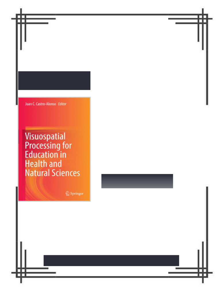 Visuospatial Processing for Education in Health and Natural Sciences ...